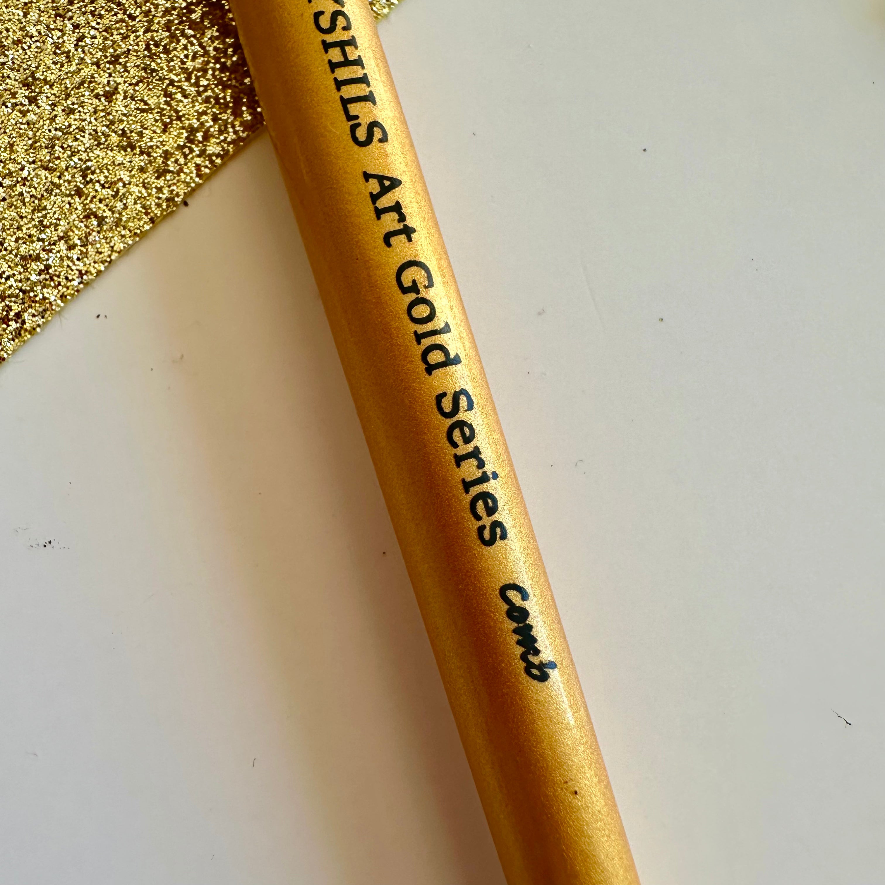 No.8 Flat Comb Hair Brush : Gold Glow Collection | Synthetic Hair | Vegan