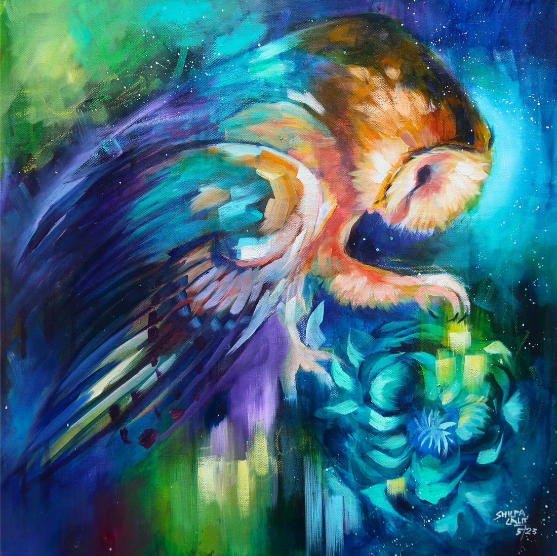 ORIGINAL ART - " Reclaiming my power "