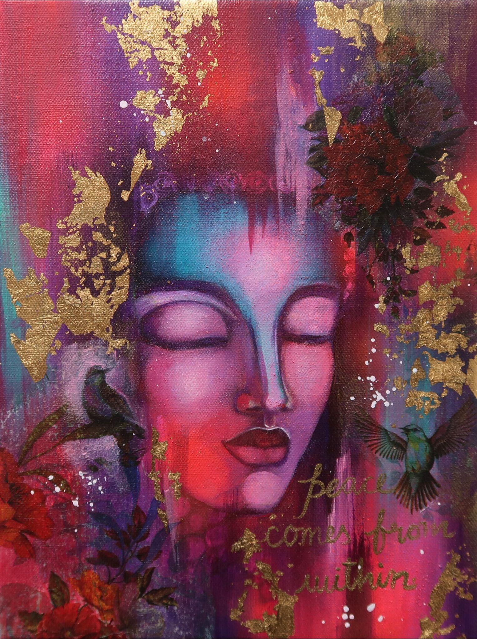 " Peace comes from within " Original Art