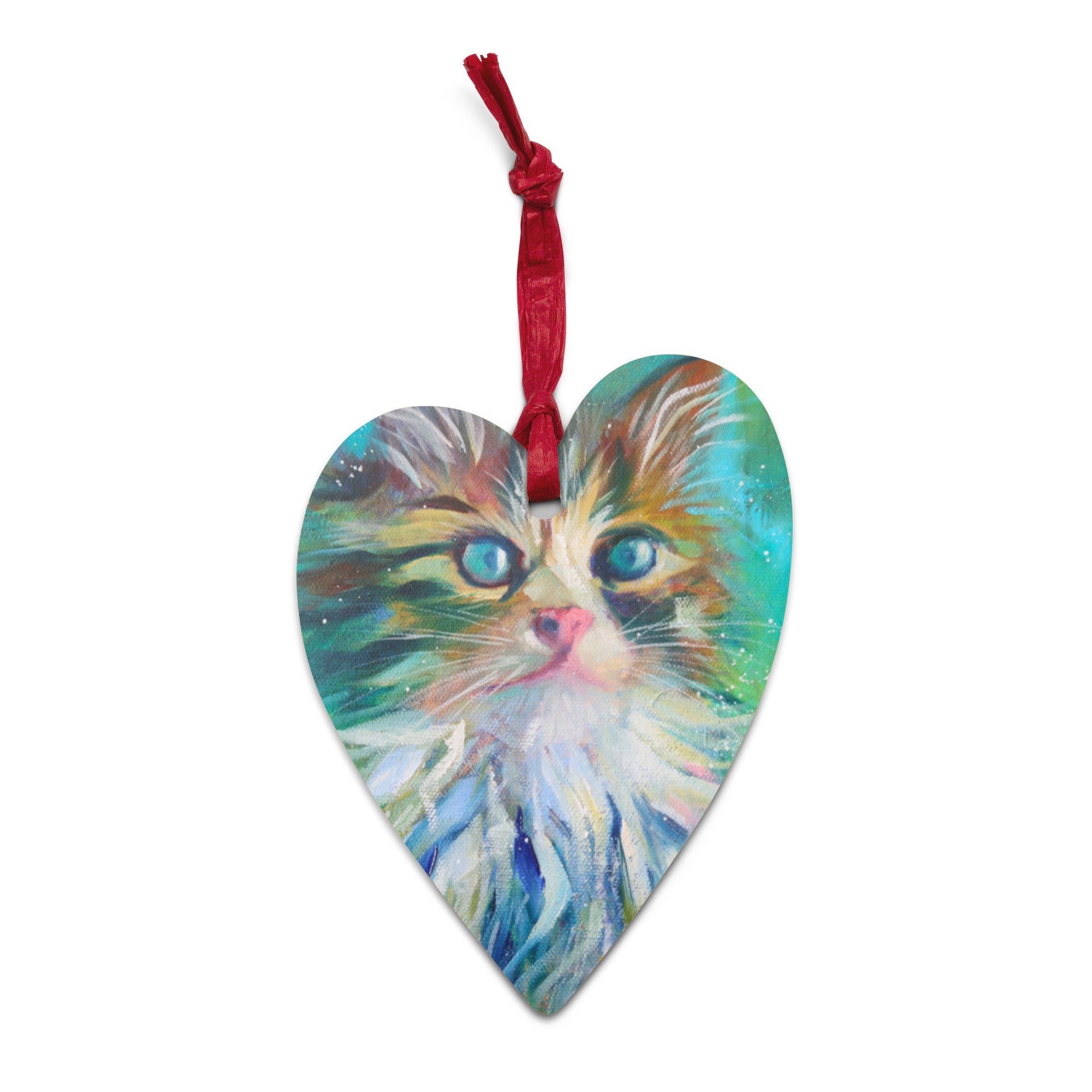 Wooden ornament - Crystal