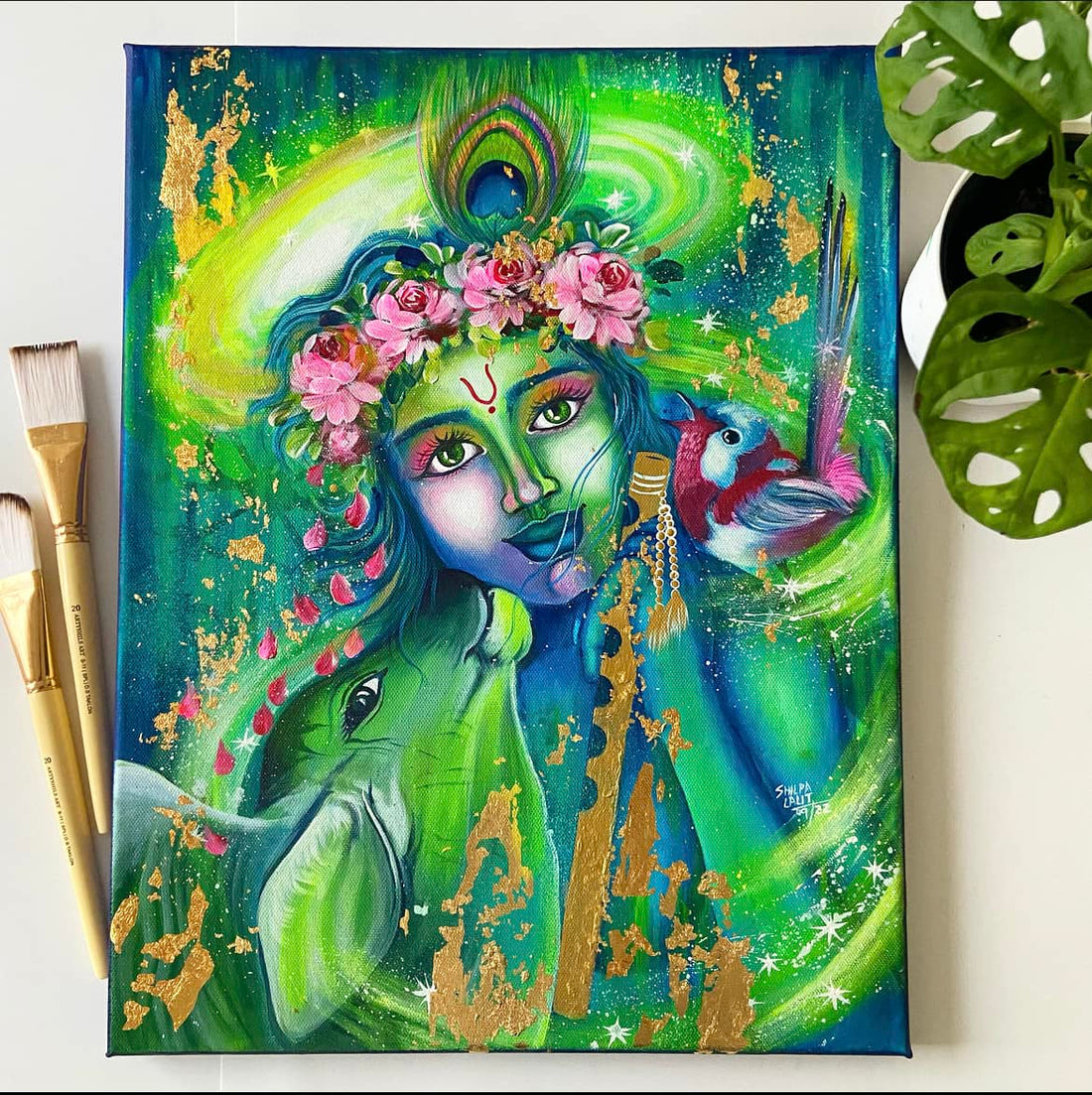 Original Art :- “ The vibrations and energy of love “