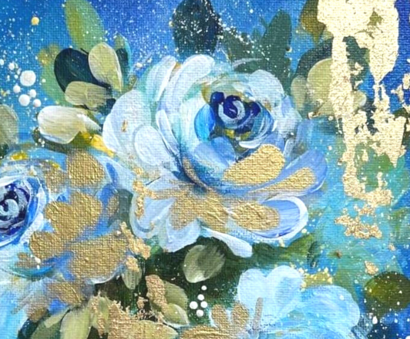 Painting the Beauty of Roses: Create Stunning Artwork of Roses and the Girl with Roses using Acrylic Paints on Canvas