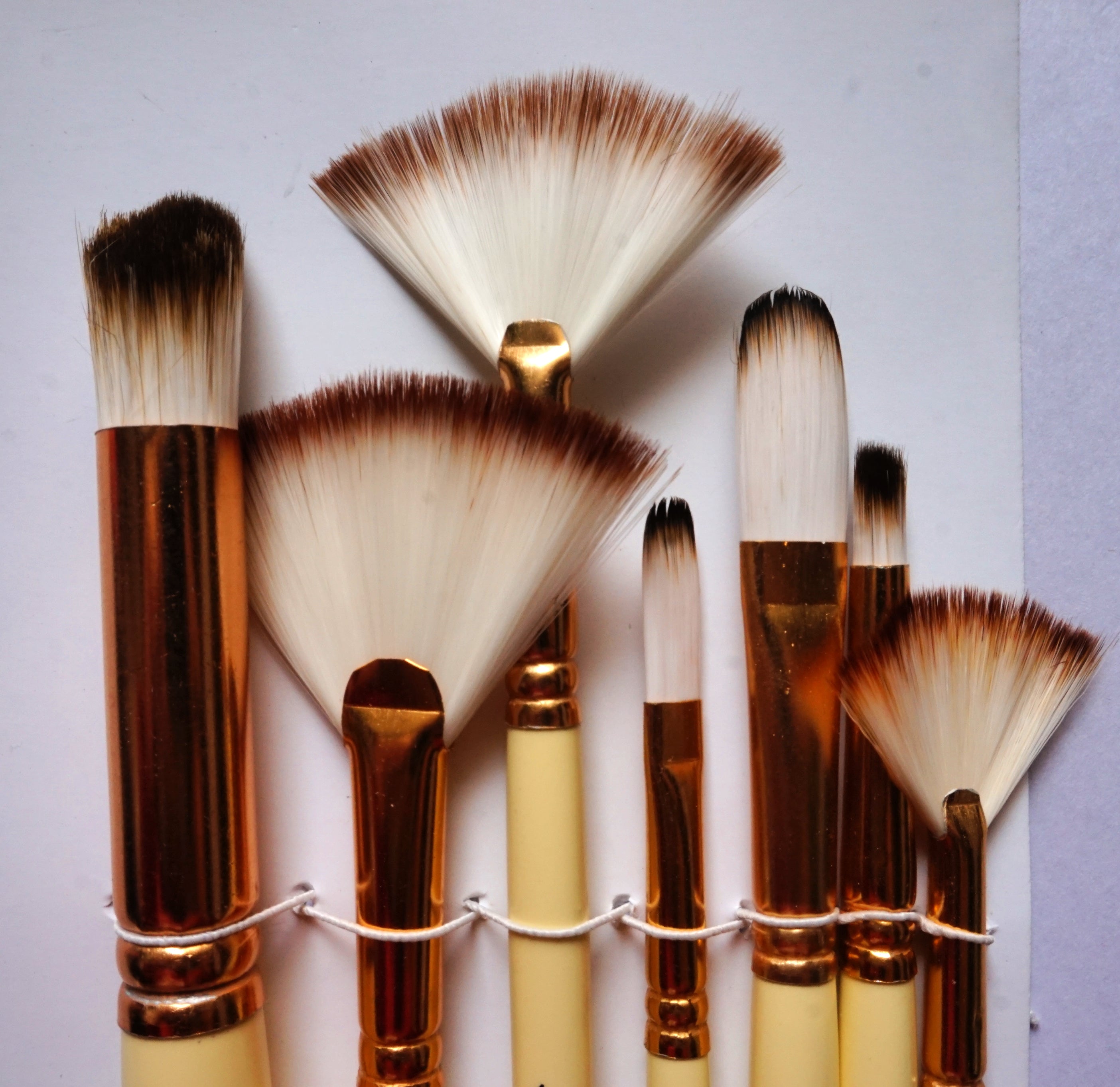 ** VERSION 3 ** Fan and horse shoe blender effect brushes 2 set by Artyshils Art