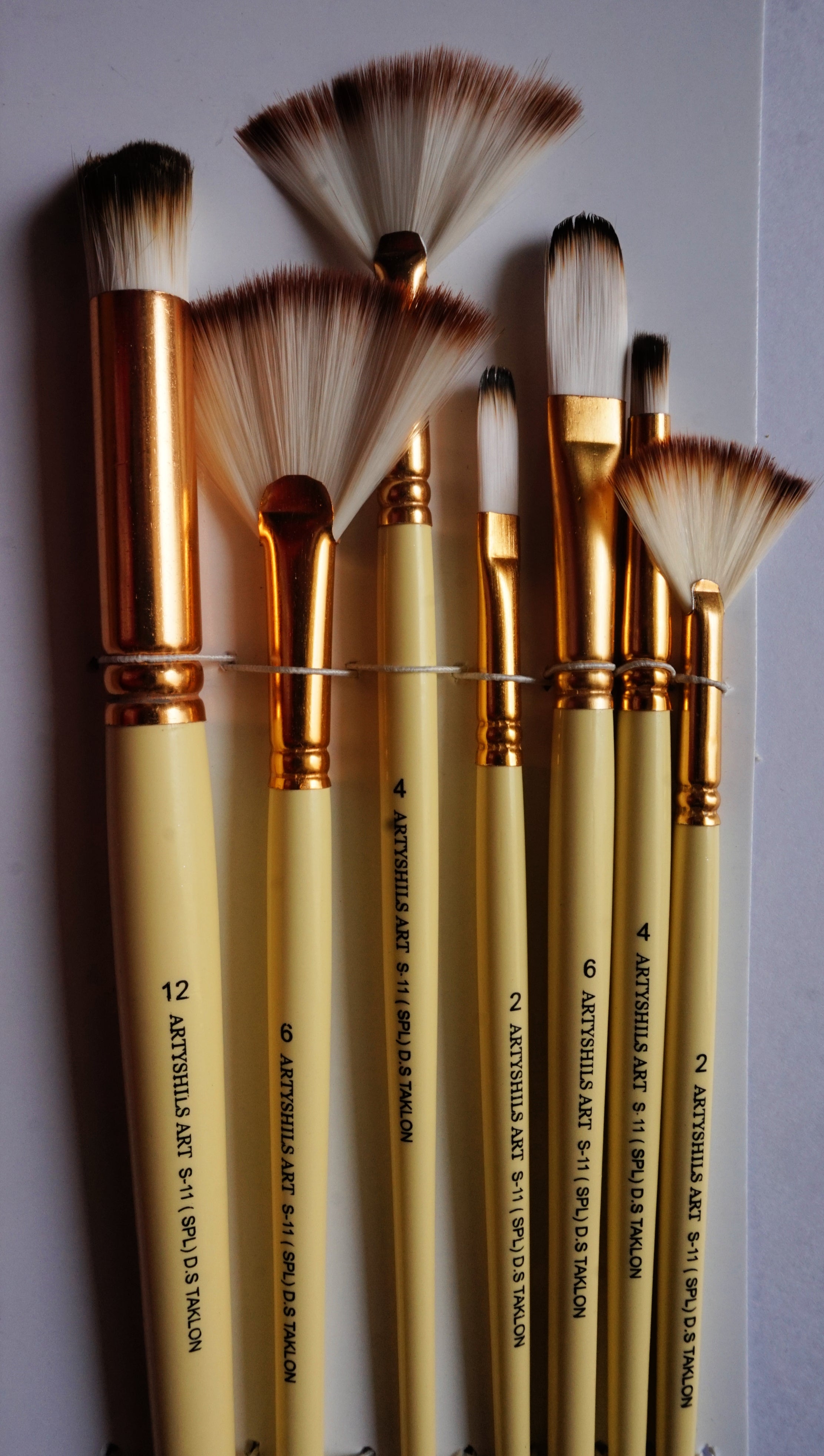 ** VERSION 3 ** Fan and horse shoe blender effect brushes 2 set by Artyshils Art