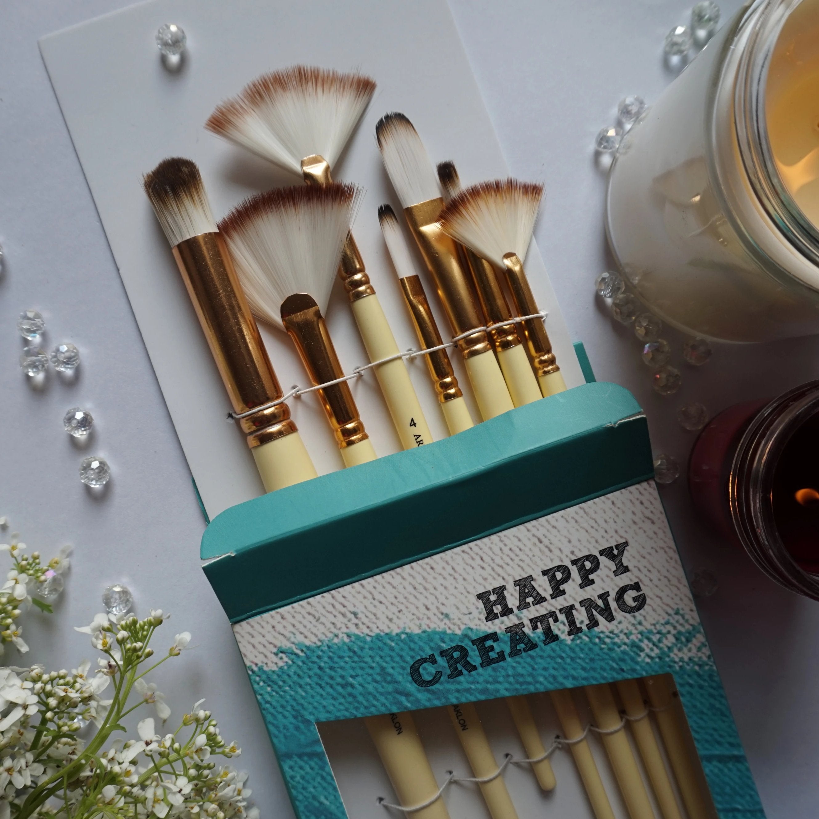 ** VERSION 3 ** Fan and horse shoe blender effect brushes 2 set by Artyshils Art