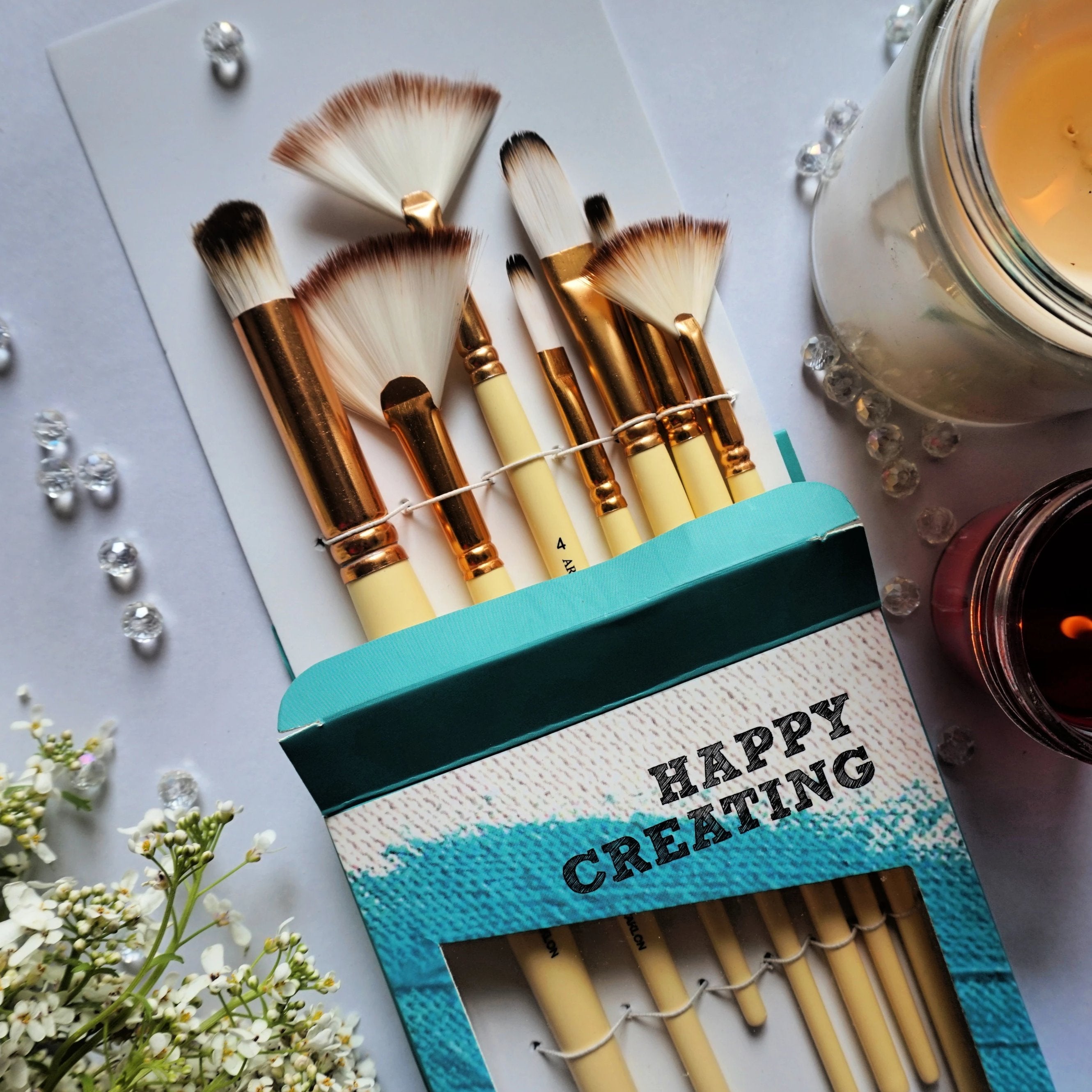 ** VERSION 3 ** Fan and horse shoe blender effect brushes 2 set by Artyshils Art