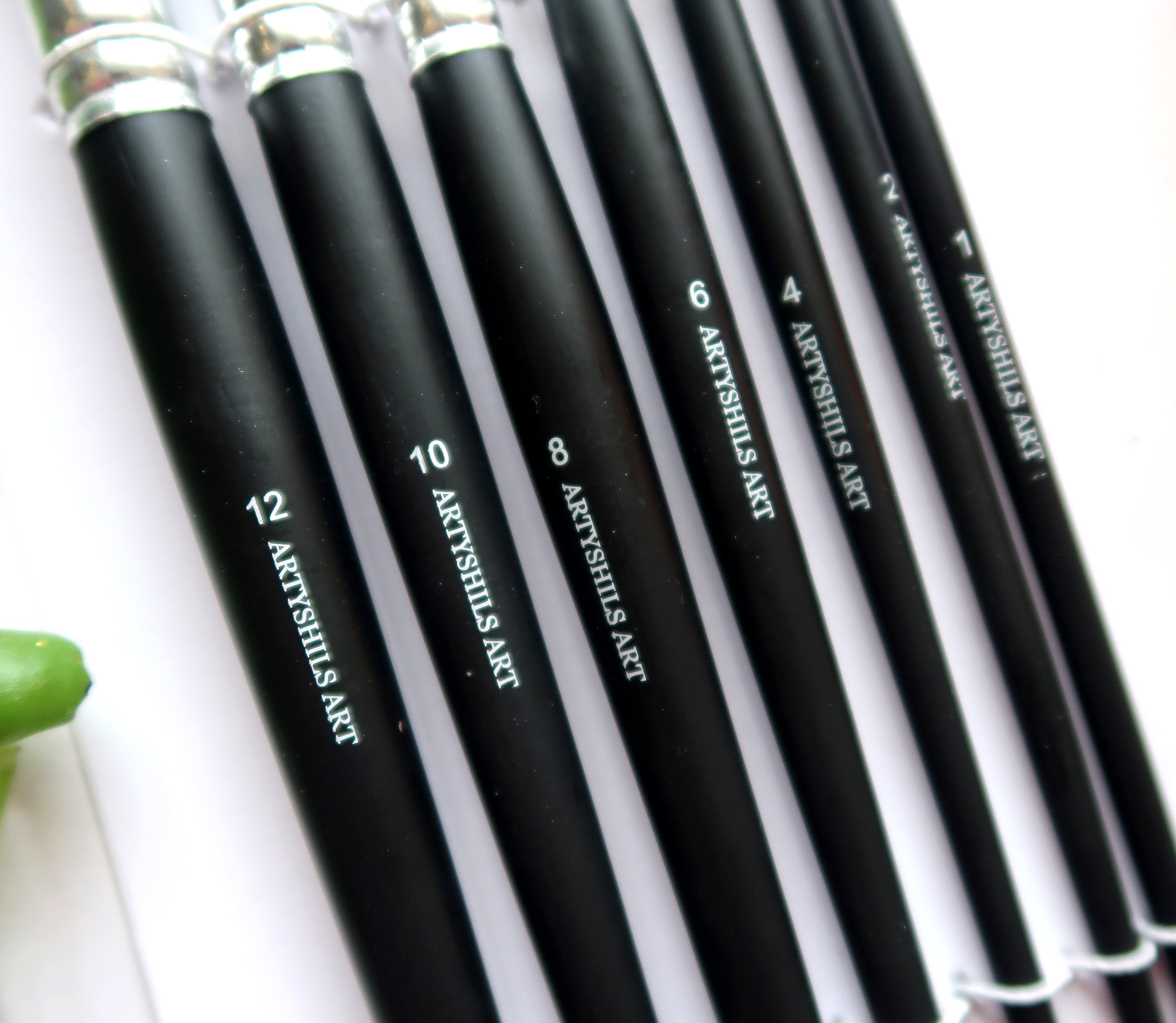 Silver Bill soft Premium Watercolour Brushes set by Artyshils Art