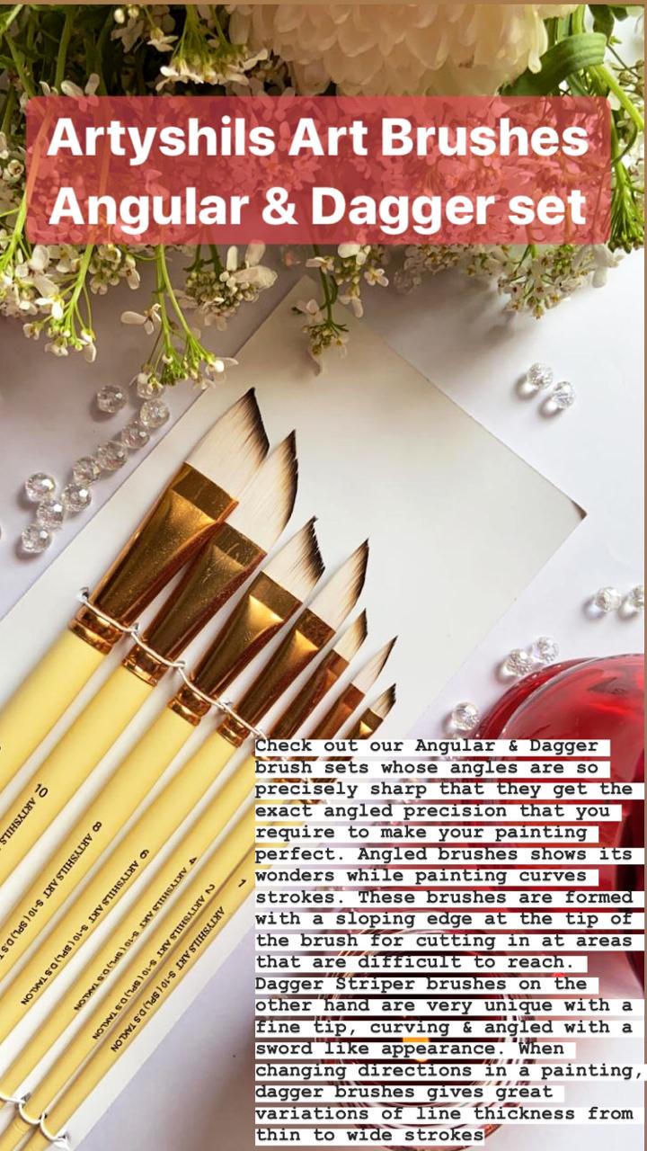 ** VERSION 2 ** Angular and Dagger set by Artyshils Art