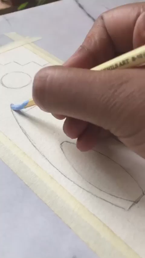 PAINTING BRUSHES ROUND - Round Synthetic hair brushes for painting by Artyshils Art