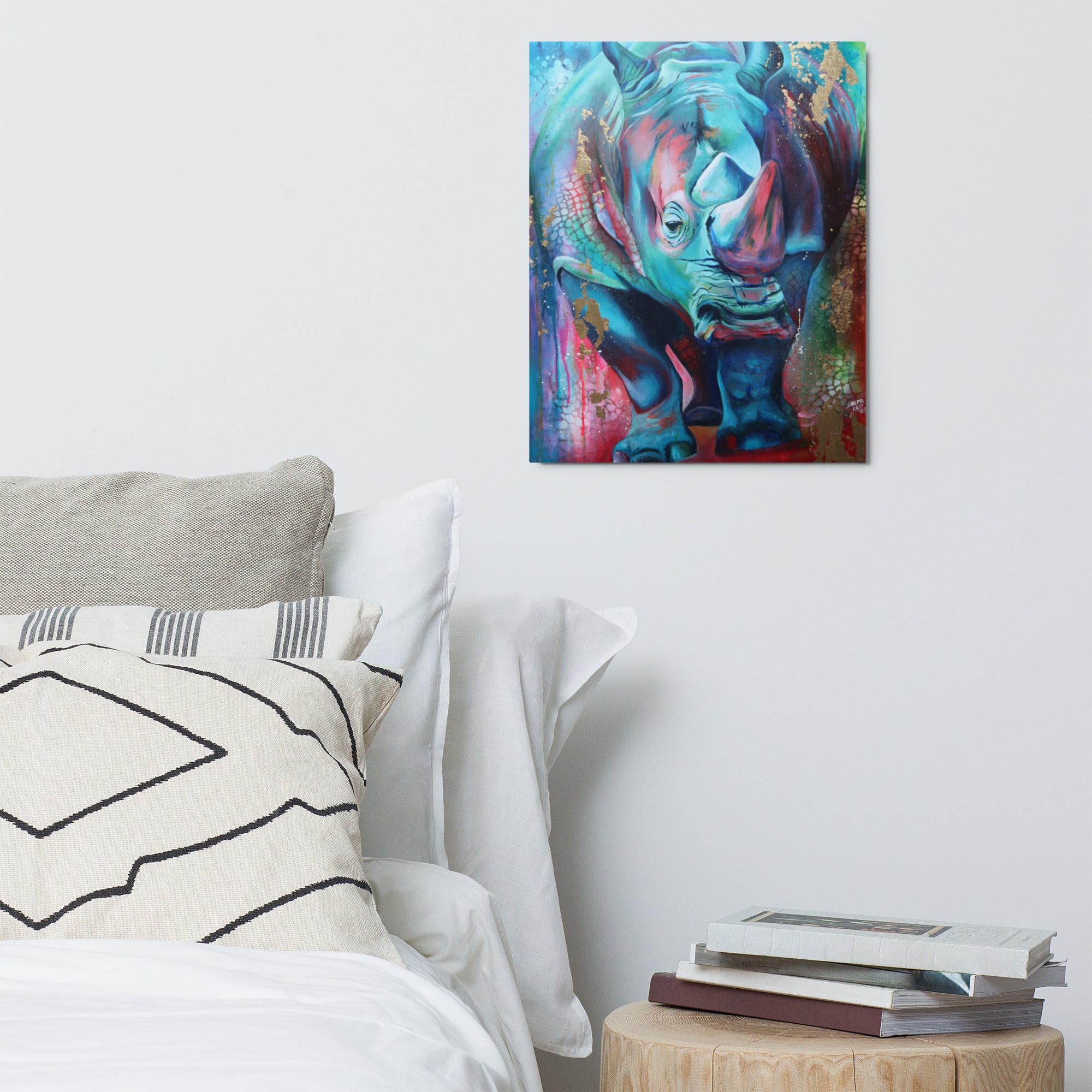 Metal print gloss - Rhino