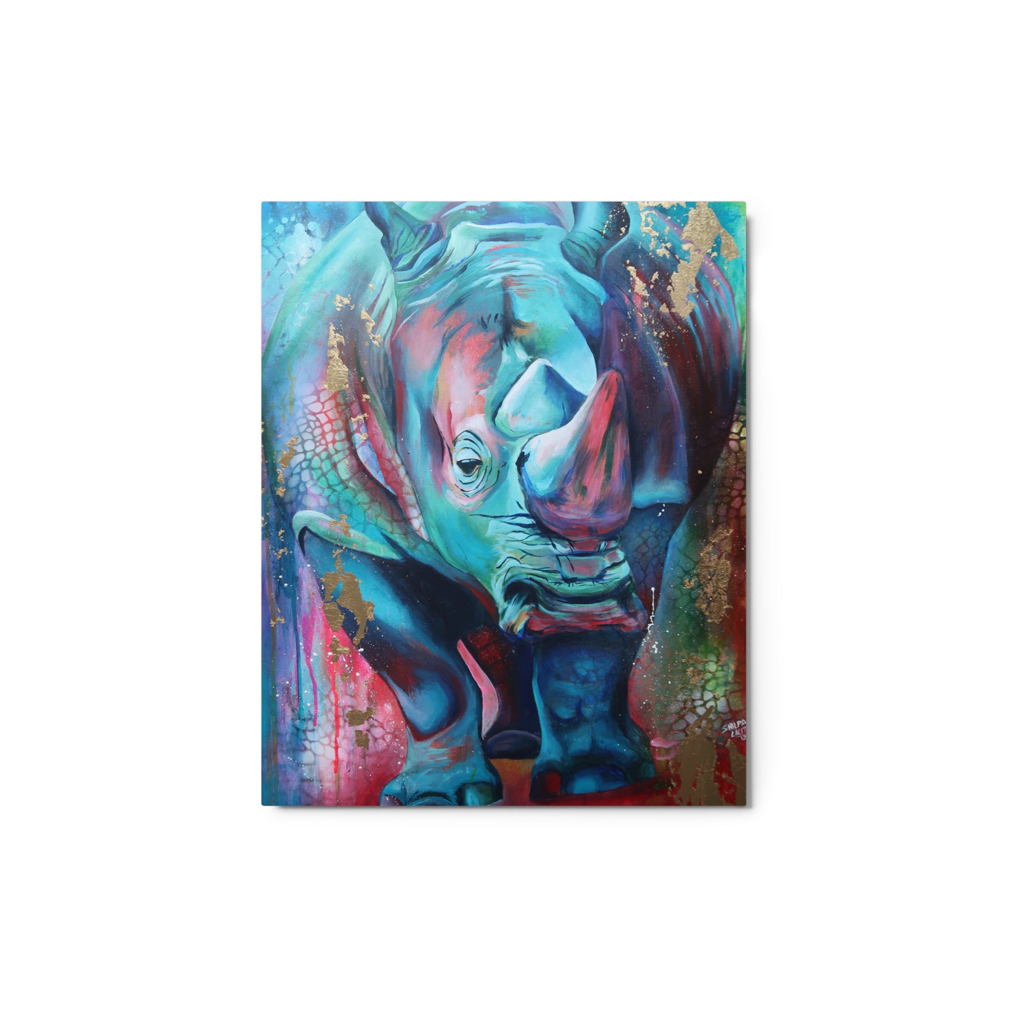 Metal print gloss - Rhino