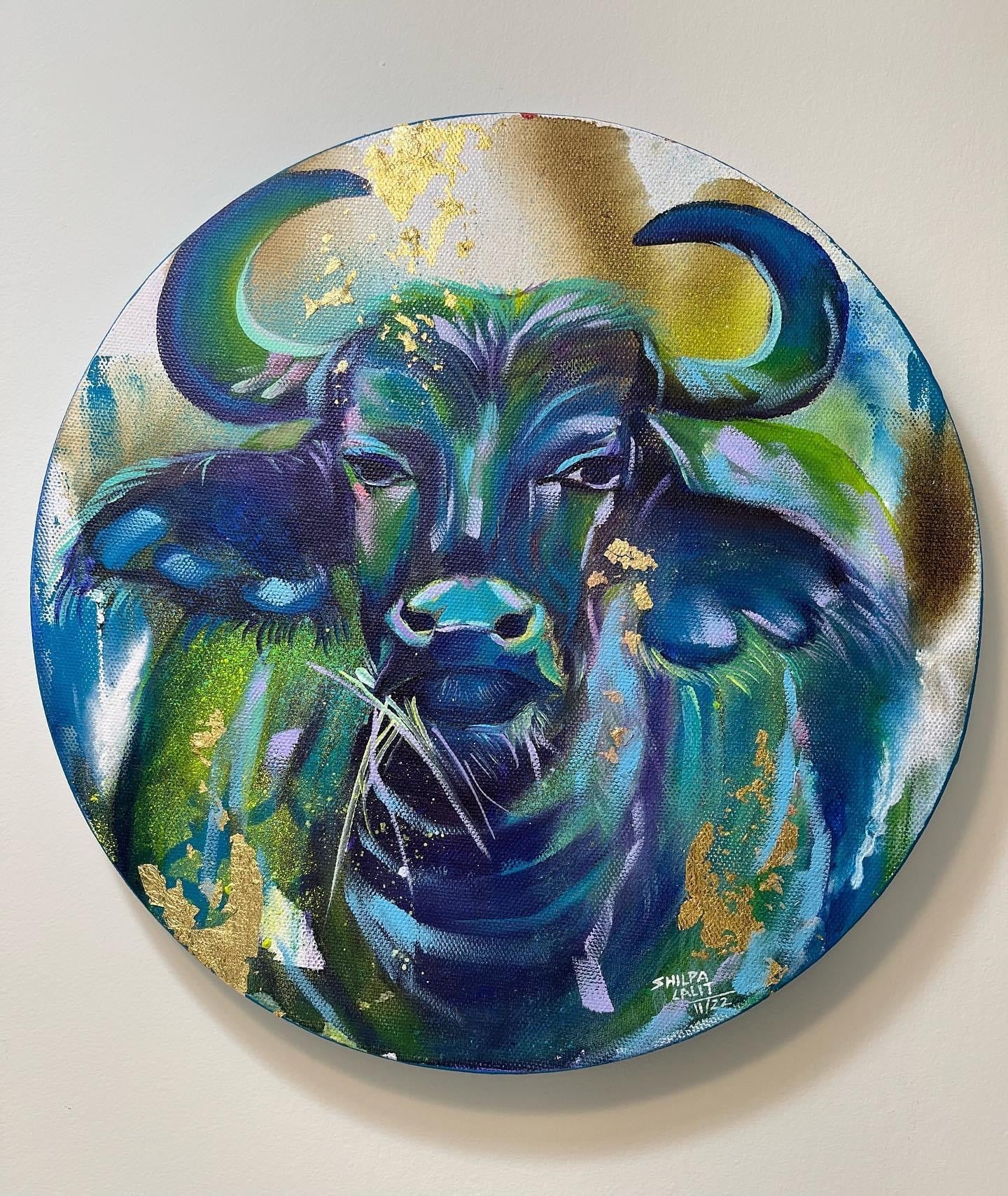 ORIGINAL ART :- “ Bhains - Water Buffalo “