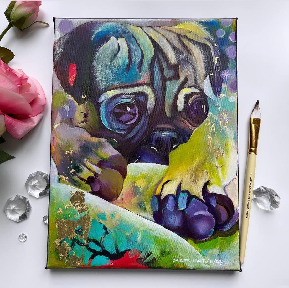 ORIGINAL ART :- “ Unconditional love ”