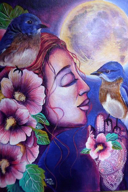 Mother Earth : Detailed Acrylic Painting Workshop on Canvas Board