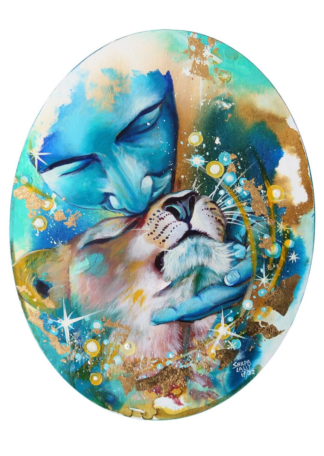 ORIGINAL ART :- &quot; You’re enough &quot;
