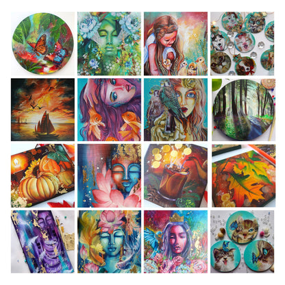 Artyshils Unlimited : Rent the Workshops | 50+ Beginner-Friendly Painting Classes (Acrylic &amp; Mixed Media)