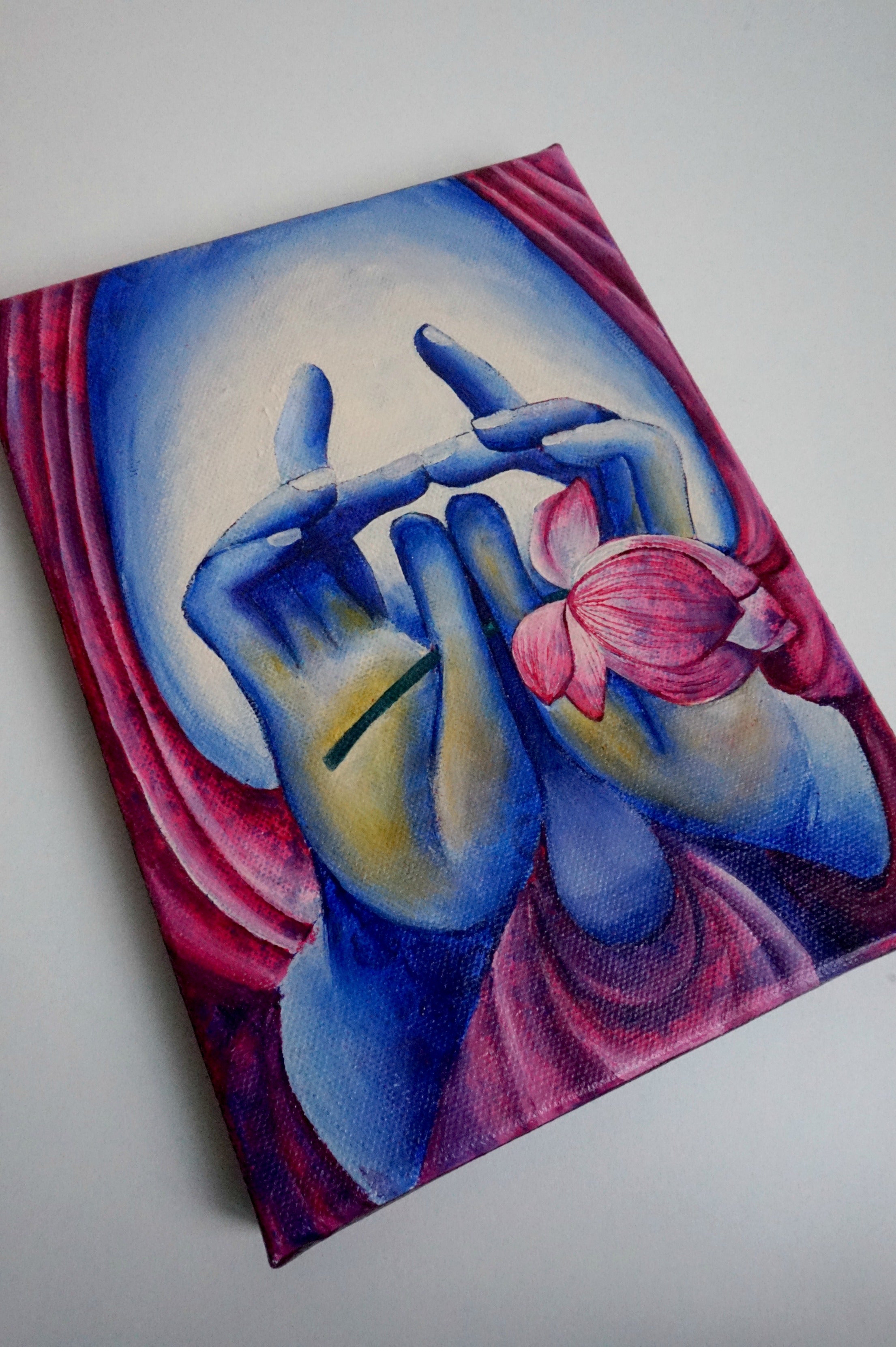 Meditating Buddha : Set of 3 Detailed Acrylic Painting Workshops on Canvas
