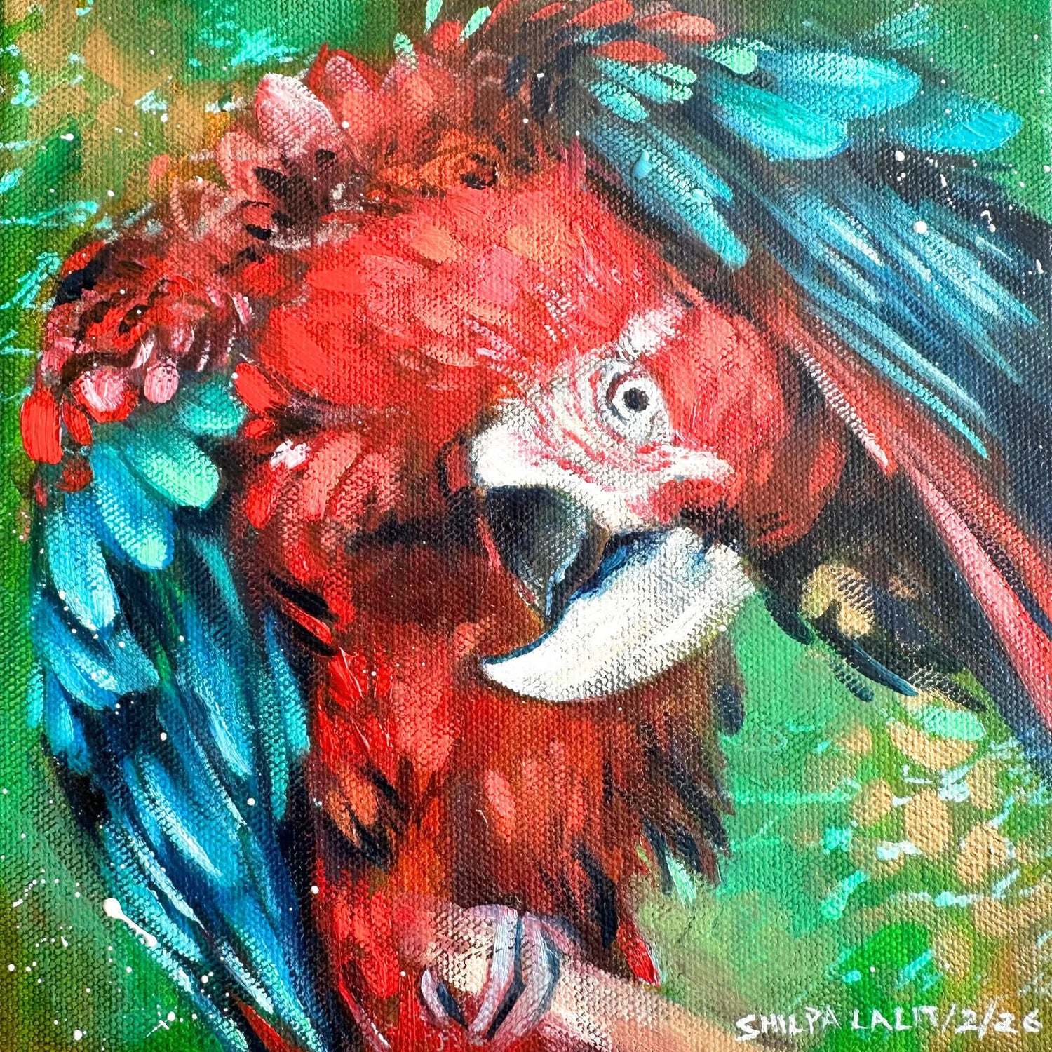 “ Dance like no one is watching “ Original Art on canvas