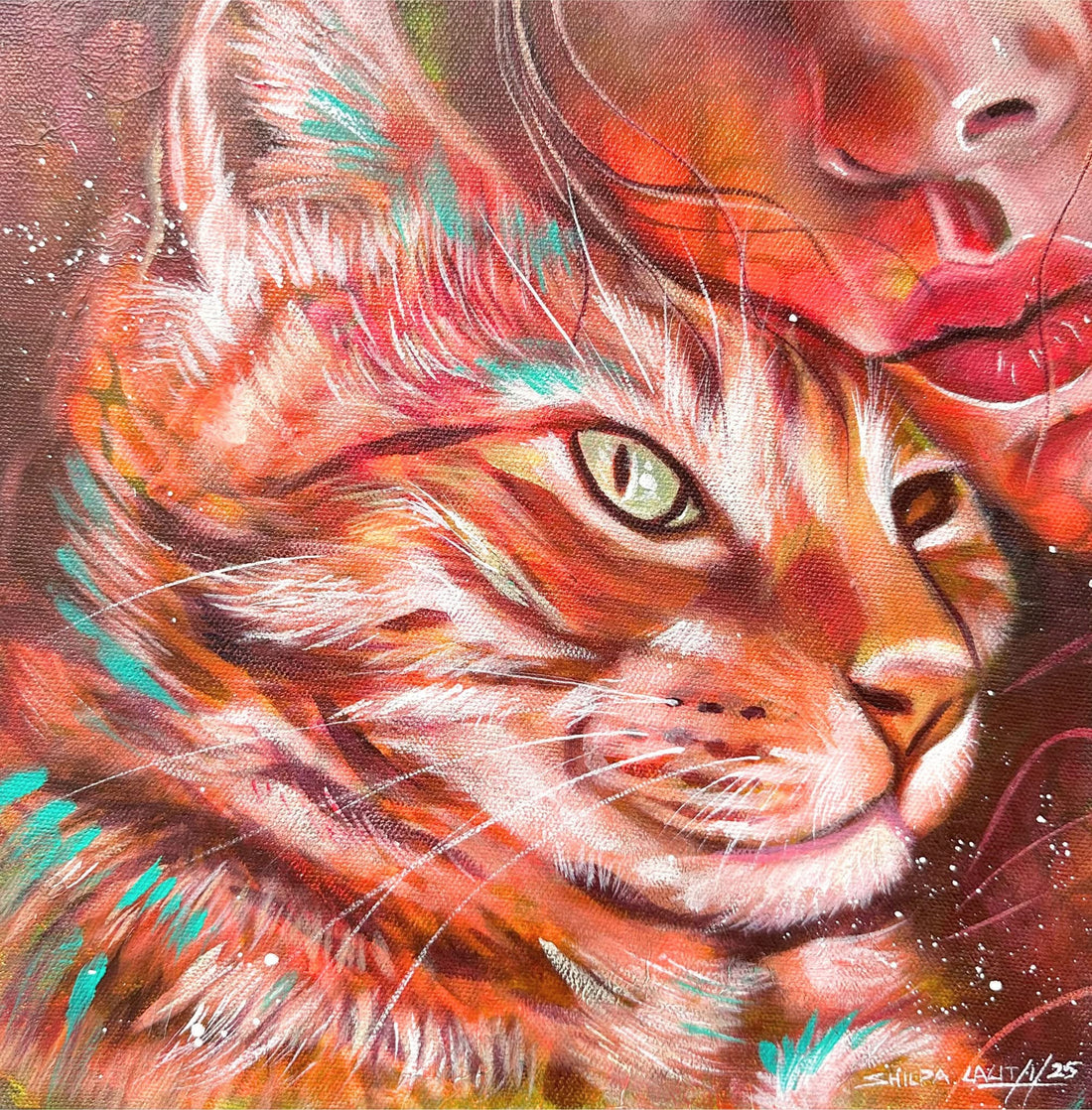 " Silent Devotion " Original Art