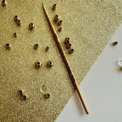 No.000 Detailer Brush : Gold Glow Collection | Synthetic Hair | Vegan