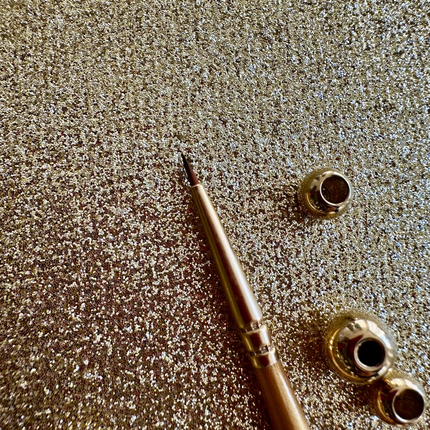 No.000 Detailer Brush : Gold Glow Collection | Synthetic Hair | Vegan