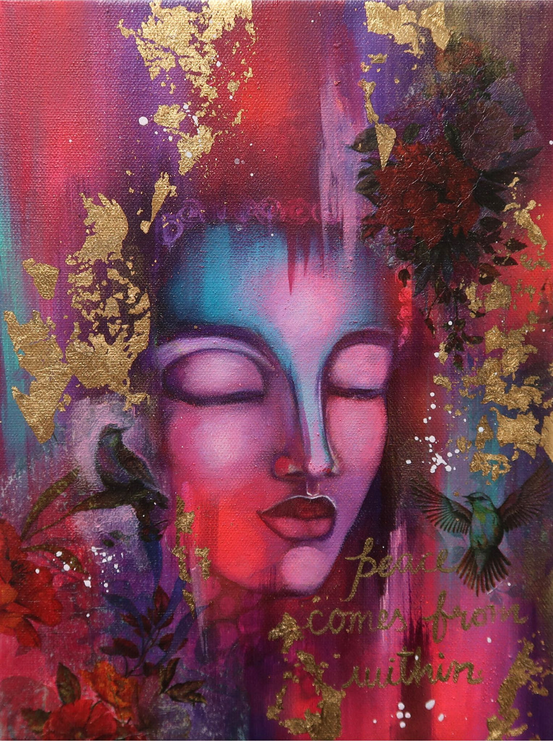 " Peace comes from within " Original Art
