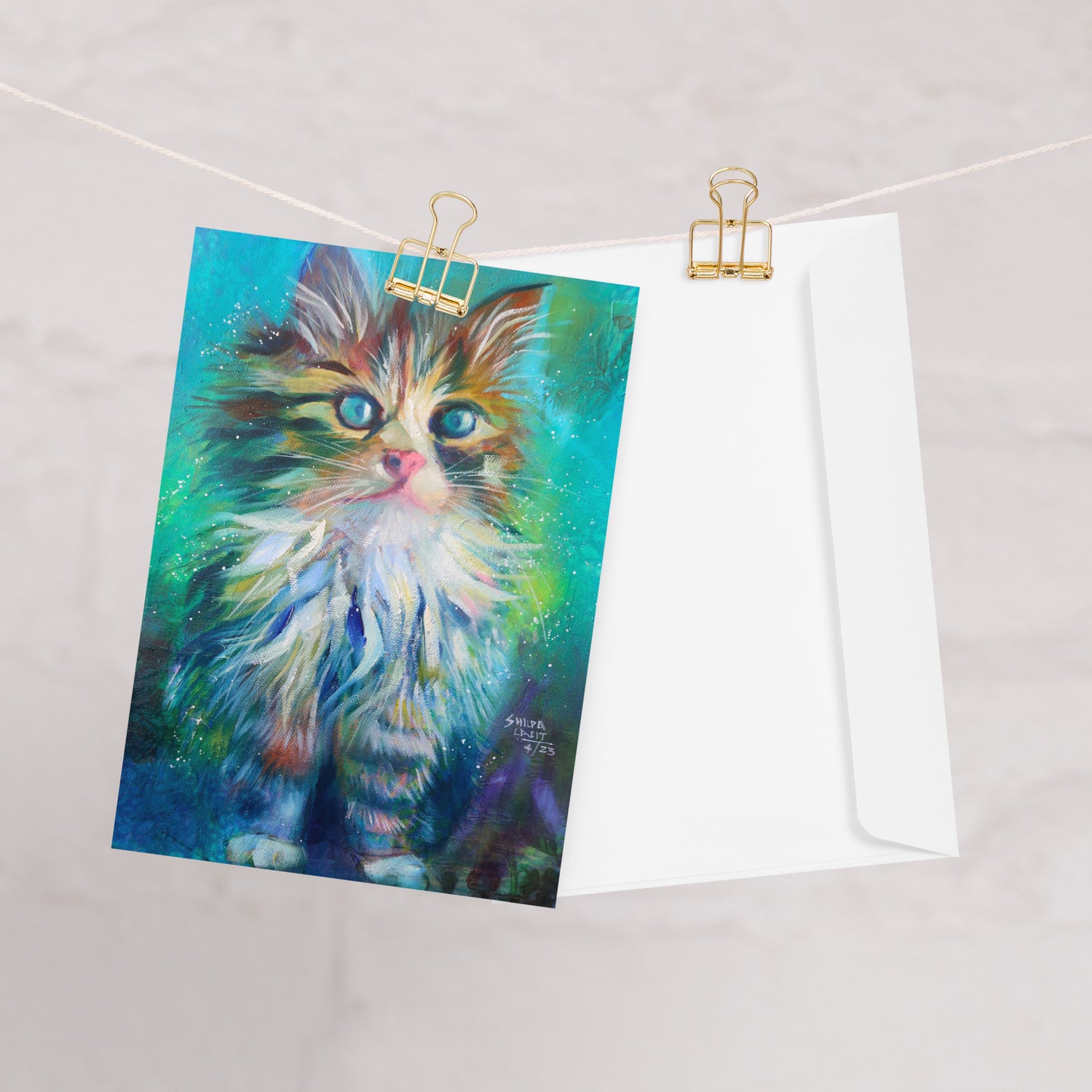 GREETING CARD ( PACK OF 5 ) - Crystal