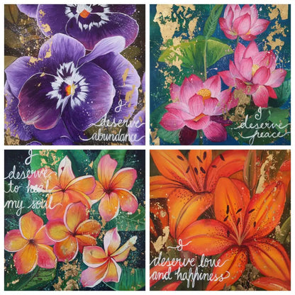 Master the Art of Painting Flowers: Watercolors vs Acrylics - A Step-by-Step Guide for Beginners
