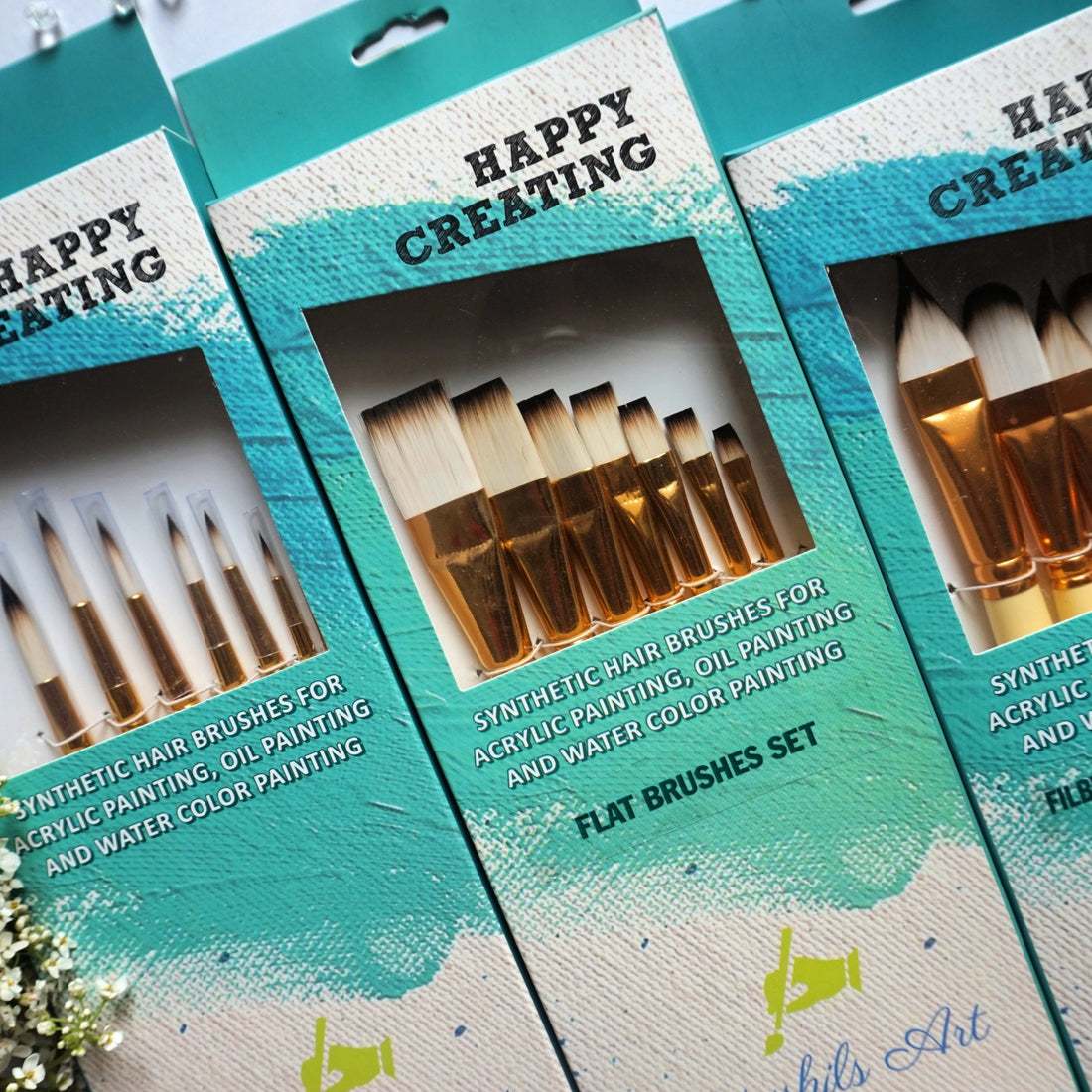 COMBO 16 :- Round set + Flat set + Mix set