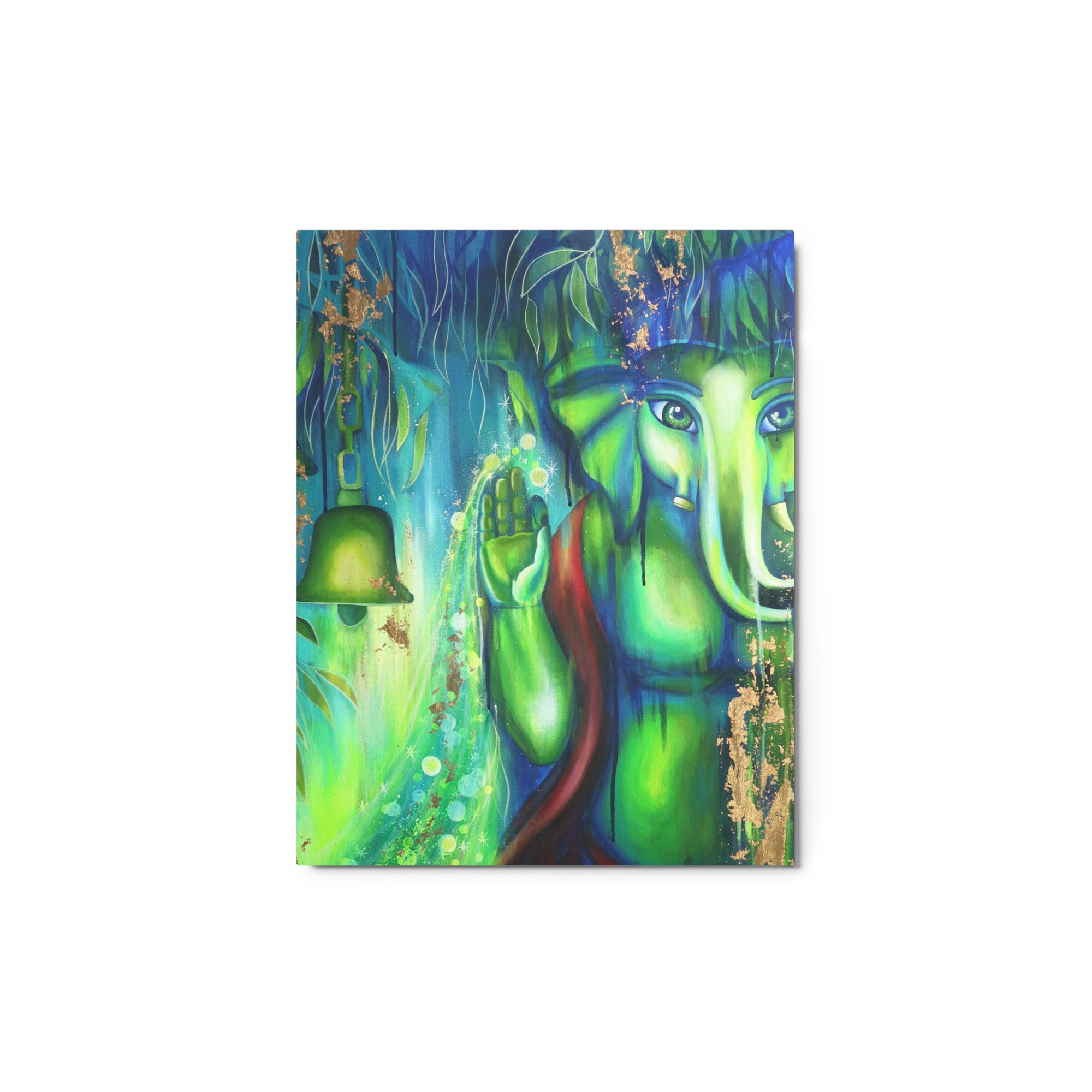 Metal print gloss - Lord Ganesha art