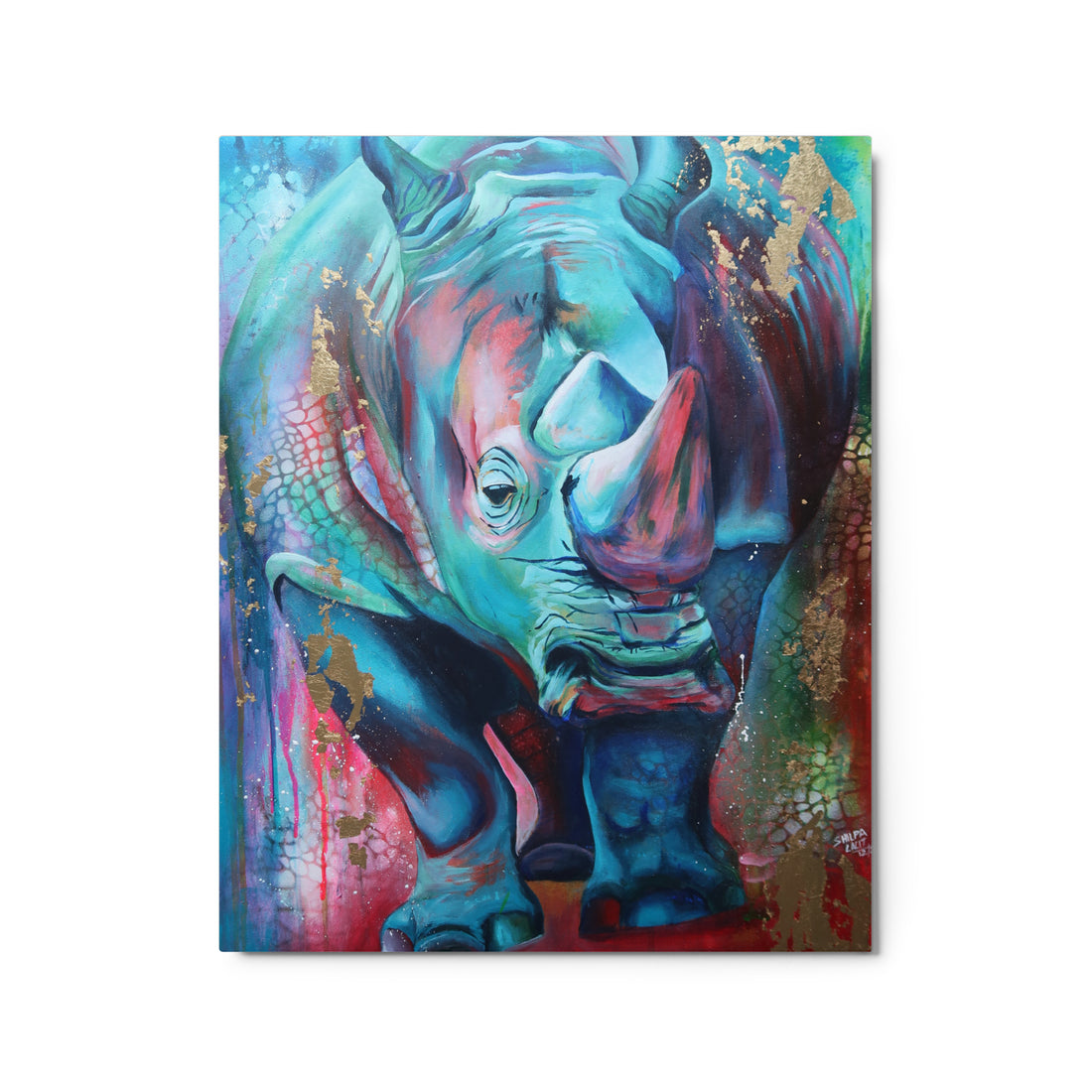 Metal print gloss - Rhino